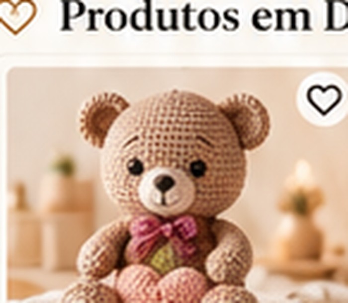 Amigurumi Ursinha Fofa